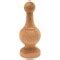 Wood Finials, 4-1/4 inch for Crafts, Bedposts, Flagpole, DIY Dcor ...