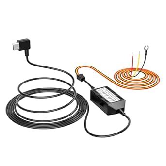 VIOFO HK4 Acc Hardwire Kit, USB-C Hard Wire Kit for T130/A139Pro/WM1 ...
