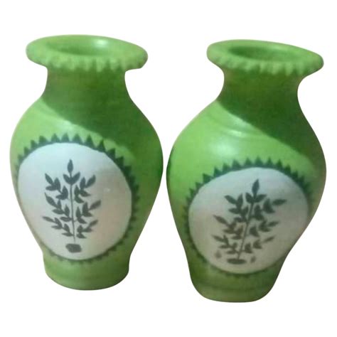 Terracotta Flower Pot by Bharari CMRC | Handpainted Warli Tribal Art