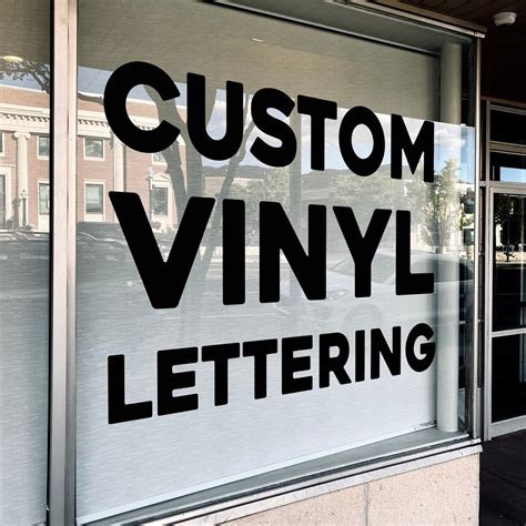 Vinyl Letters For Signs at Deborah Guevara blog