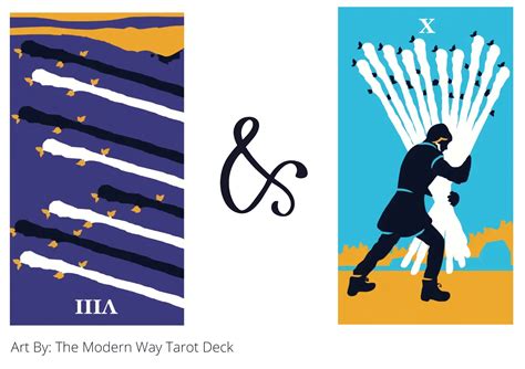 Eight Of Wands Reversed AND Ten Of Wands