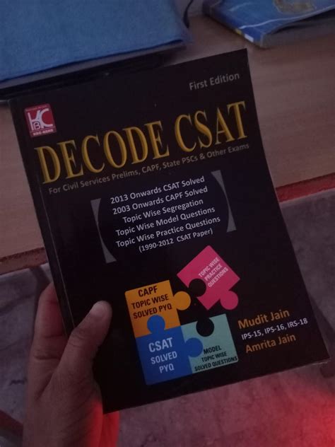 Buy Decode CSAT | For Civil Services Prelims, CAPF, State PSCs & Other ...