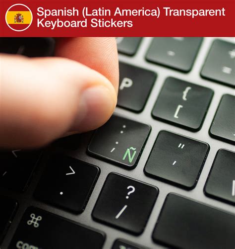Spanish Keyboard Stickers Collection • Keyshorts