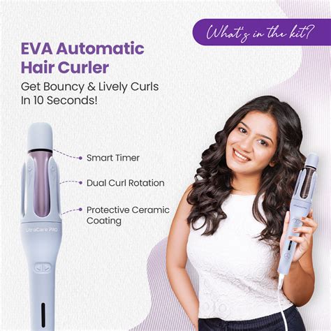 Ultimate Pamper Combo (EVA Period Heating Pad + EVA Automatic Hair Cur ...