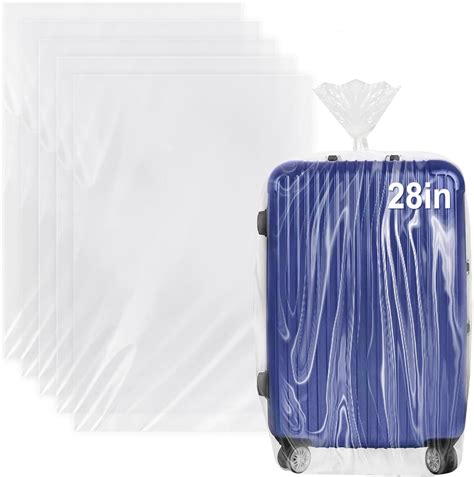 Amazon.com: 4 Pcs Large Clear Plastic Bags, 40" x 60" Dustproof Large ...