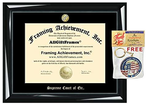 Buy AllGiftFrames Professional State Bar License Certificate Law School ...