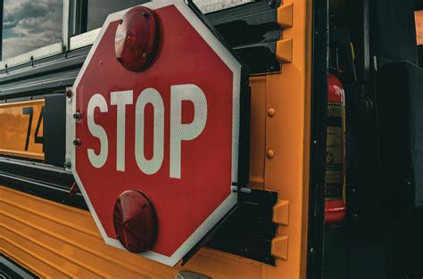Image result for School Bus Stop Sign