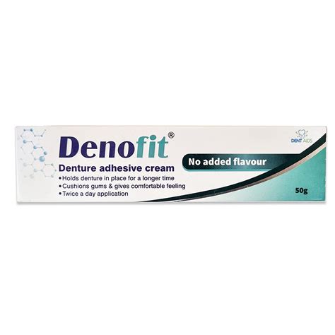 Denofit : Denture Adhesive Cream : Amazon.in: Health & Personal Care