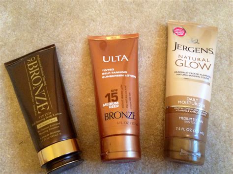 Product Review: Self-Tanning Lotions - Martinis | Bikinis