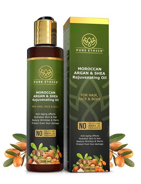 Buy Pure Ethics® Moroccan Argan Oil - Contains Pure Argan, Shea, Jojoba ...