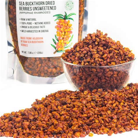 Sea Buckthorn Berries 200g | A Nutrient-Packed Superfood ...