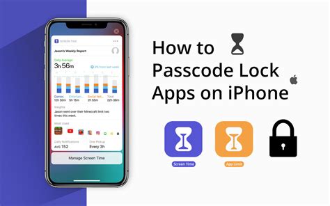 How to Passcode Lock Apps on iPhone (iOS 12) Screen Time - wikigain