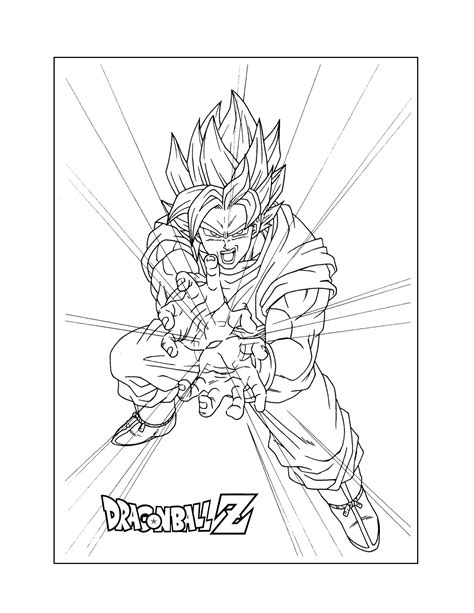 Dragon Ball Z Coloring Pages – Printable Coloring Pages. FREE
