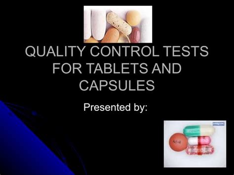 Image result for Tablet Quality Control