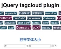 18+ JQuery Tag Cloud Plugins - January 2026