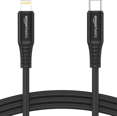 amazon basics Nylon Braided Type-C To Lightning Cable | 30W Fast ...