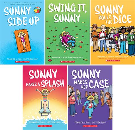 Sunny 5 Books Series. Sunny Side Up, Swing it, Sunny Rolls the Dice ...