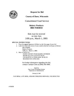 Consolidated Food Service template Doc Template | pdfFiller