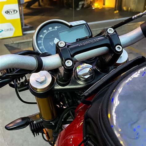 Hyperrider Handlebar Risers Type 1 for Triumph Speed 400 (HRSPD40010S ...