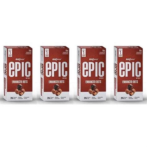 Buy MANFORCE EPIC HOT DOTS ENHANCED DOTTED CONDOMS FOR MEN BELGIAN ...