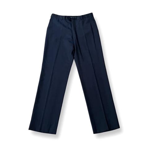 Giorgio Armani mens navy dress pants size 34 /... - Depop