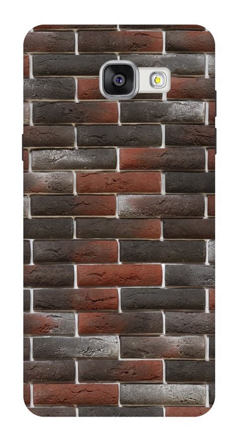 ARTGIRI Rustic Black Bricks Case Cover for Samsung A5 (2016) - Printed ...