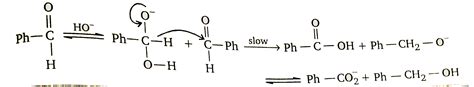 Mechanism of cannizzaros reaction of benzaldehyde is Q. Cannizaro's ...