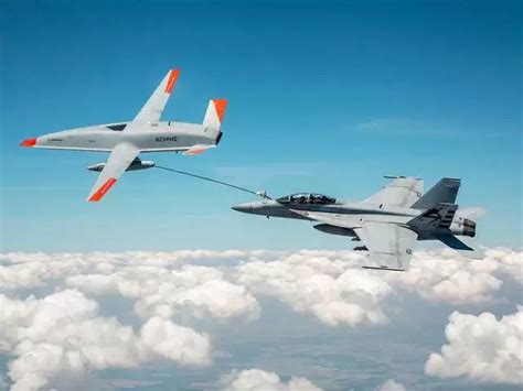 mq-25 t1: In a first, US Navy uses unmanned drone to refuel plane ...