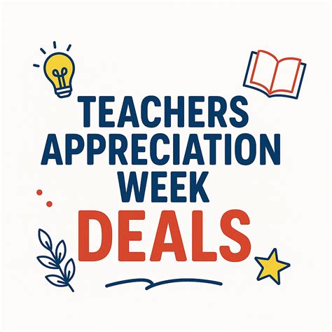 Top 32+ Teachers Appreciation Week Discounts & Deals [2025]