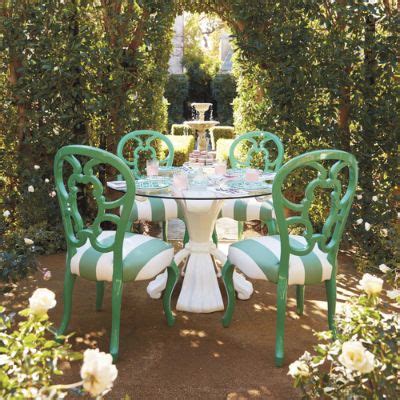 Hillandale Rose Dining Table and Chairs | Frontgate