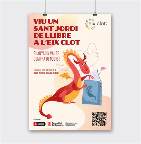 Diada de Sant Jordi - Eix Clot - Dommia
