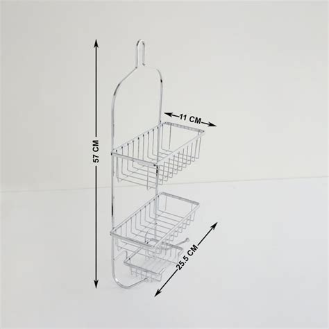 Buy Orion Burlington Iron 2-Tier Shower Caddy from Home Centre at just ...
