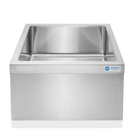 Commercial Stainless Steel Floor Mop Sink, NSF Certified, Deep Basin | eBay