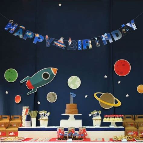 Make Your Little One's Day with a Rocket Themed Party on His Birthday ...