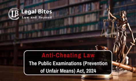 The Public Examinations (Prevention of Unfair Means) Act, 2024: All You ...