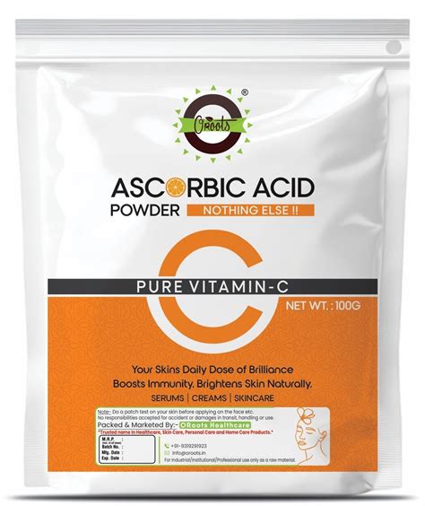 Ascorbic Acid (Vitamin C) | Oroots Healthcare