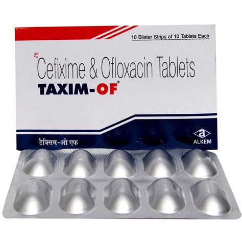 Taxim-OF Tablet | Uses, Side Effects, Price | Apollo Pharmacy