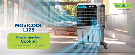 Symphony MOVICOOL L 125 Portable Air Cooler For Home with Honeycomb ...