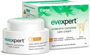 Cipla Evexpert Underarm Complete Care Cream | Helps Lighten Dark ...