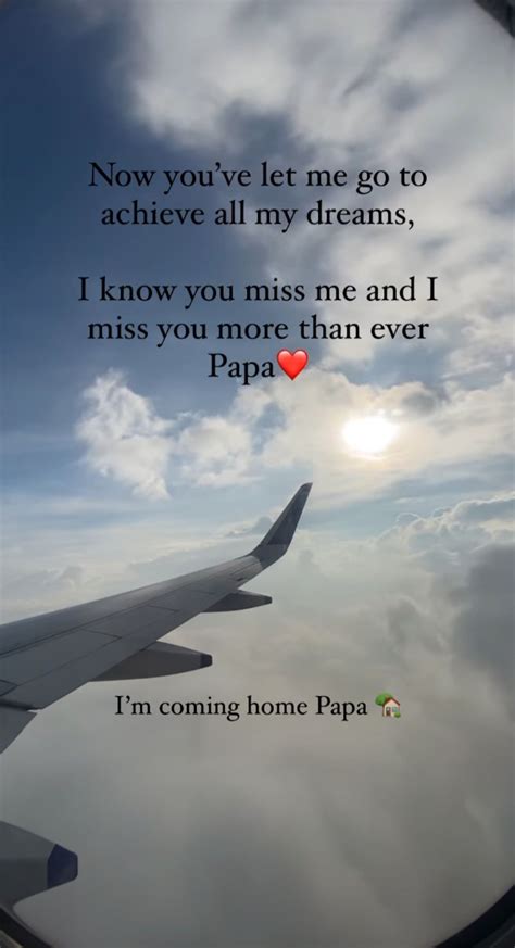 I'm coming home papa | Miss you papa, Papa quotes, I miss you more