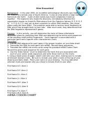 Alien DNA Worksheet 的图像结果