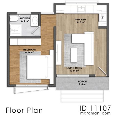 Small Apartment Floor Plans One Bedroom Floor Plans