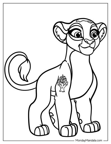 20 Lion Guard Coloring Pages (Free PDF Printables)