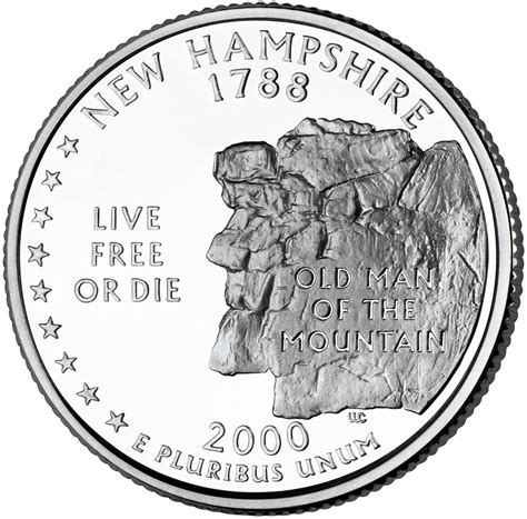 Quarter Dollar 2000 New Hampshire, Coin from United States - Online ...