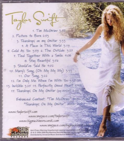 taylor swift album track list | Taylor swift album, Taylor swift, Album ...