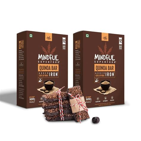Eat Anytime Healthy Energy Quinoa Bar | Gluten Free & High Fiber ...