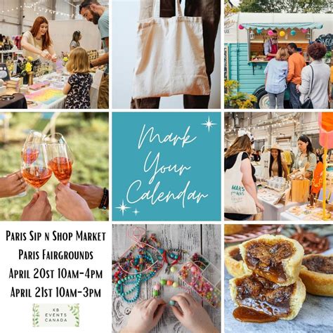 PARIS SPRING SIP N SHOP EVENT AT THE PARIS FAIRGROUNDS, Paris ...