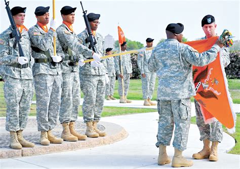 56th Signal Battalion uncases colors, changes responsibility | Article ...