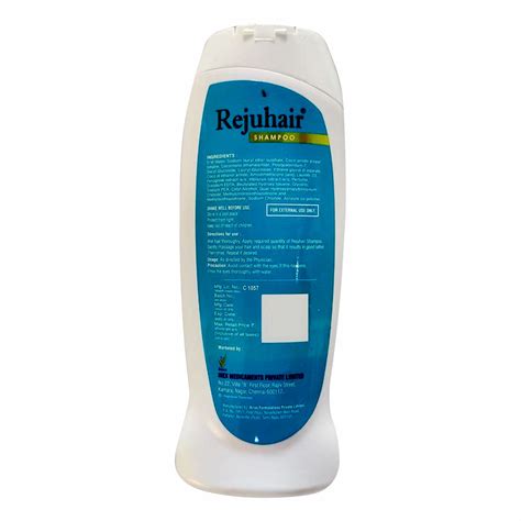 Rejuhair Shampoo, 200 ml Price, Uses, Side Effects, Composition ...