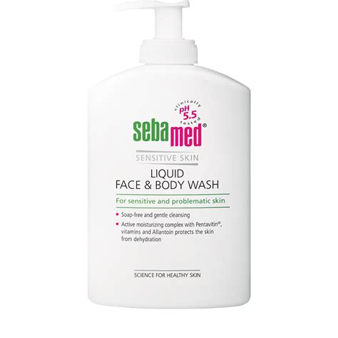 Sebamed Liquid Face and Body Wash - sebamedthai